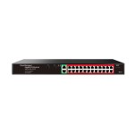 Mello Poe სვიჩი 24xGigabit POE Port+2xGigabit Uplinked+2xSFP
