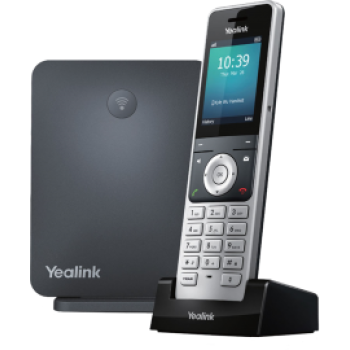 უკაბელო IP ტელეფონი, ბაზა და ყურმილი