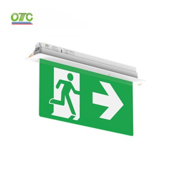 OT-ES809-RST საევაკუაციო მანიშნებელი, ტესტ ღილაკით