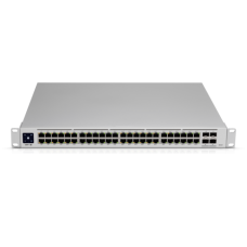 UniFi PoE სვიჩი - 40 at/af PoE+, 8 bt PoE+ 1გბ პორტები და 4 SFP/SFP+ პორტები