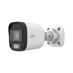 ანალოგური კამერა 5MP 2.8mm, Bullet, ColorHunter Warm Light, Mic, Uniview