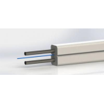 დროფ კაბელი 657A2, შიდა გამოყენების, თეთრი 1000მ