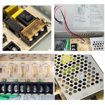 TT-PS122018 12V 20A 18ch power box,220V