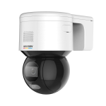 კამერა, IP,PTZ,Hikvision,DS-2DE3A400BW-DE(F1)(T5),4mp,Dome,WL30m,15xO.Z,AcuSense/ColorVu,Micro SD,Mic