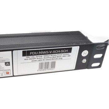 PDU დენის გამანაწილებელი საკომუნიკაციო კარადისთვის Finen, EURO 16 ways