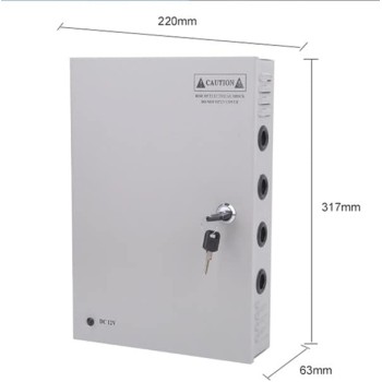 TT-PS122018 12V 20A 18ch power box,220V