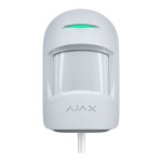 ჰიბრიდული მოძრაობის დეტექტორი  Ajax MotionProtect Fibra white