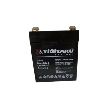 აკუმულატორი: Yigit Aku AGM Battery 12V 4.5 AH (YD12- 4.5)