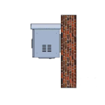 გარე რეკის კედელზე სამაგრი: BestRack 16U Wall Mount Apparatus (ZEY.IPCLSWM16U)