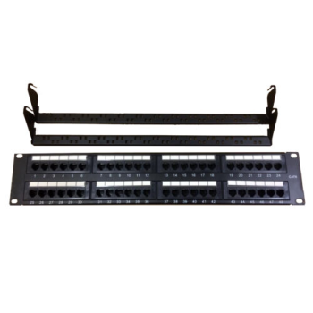 პაჩპანელი: BestRack ZEY.PP201 CAT 6 UTP 48 Port Patch Panel