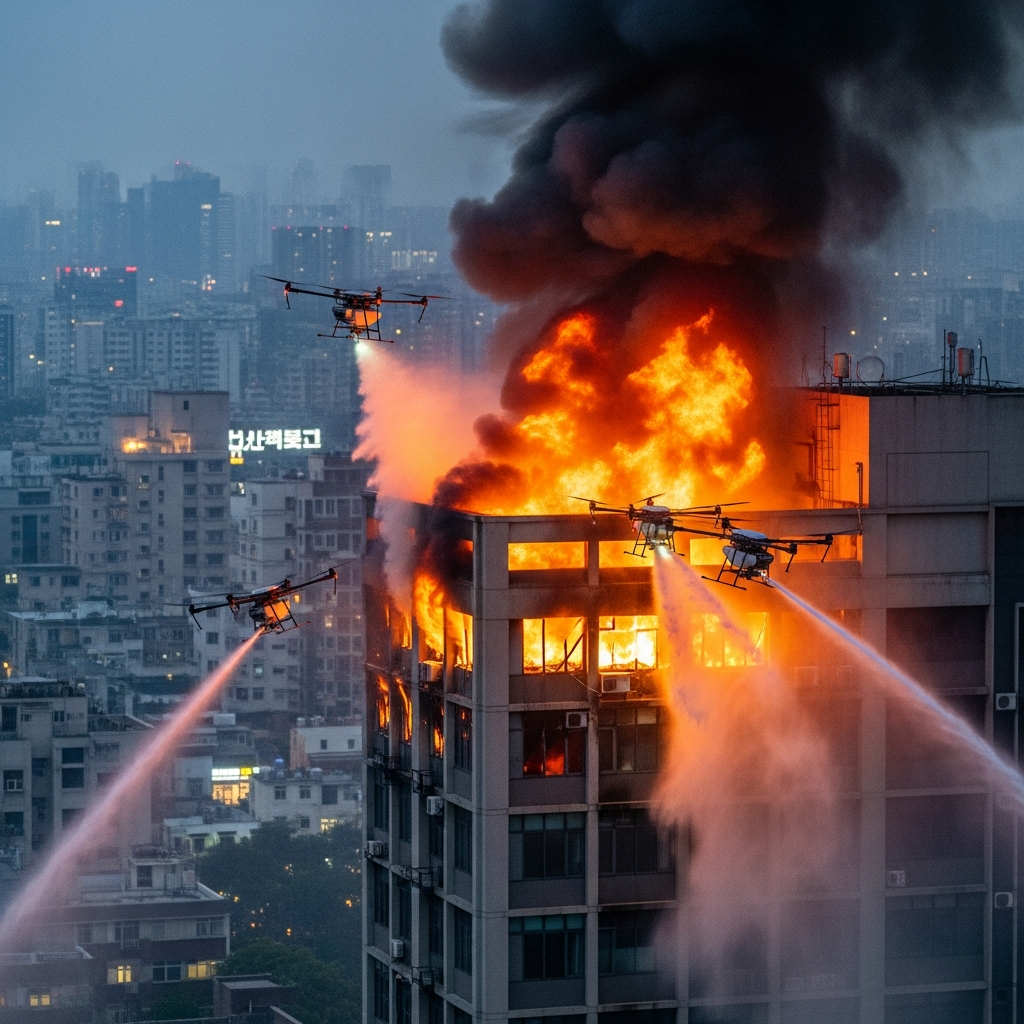 Firefighting Drone Technology